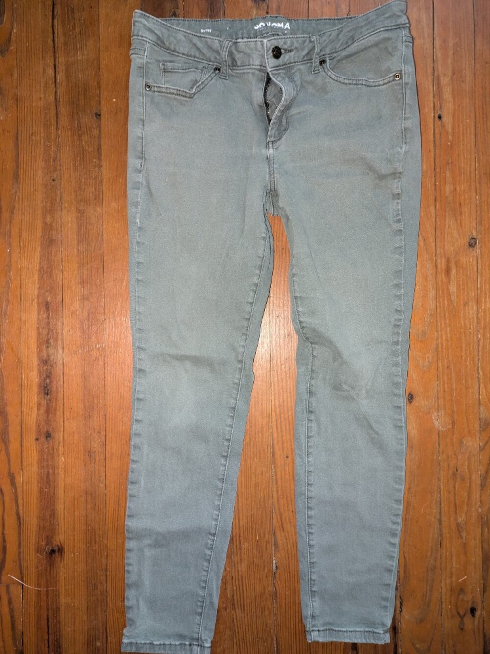 Olive Green Skinny Jeans
